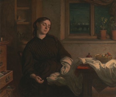 Rêves de maison - Charles West Cope