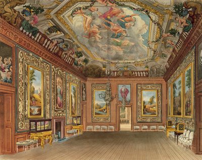 Le Salon de Dessin de la Reine, Château de Windsor, de 
