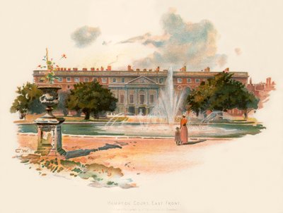 Hampton Court, façade est - Charles Wilkinson