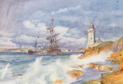 Entrée du port de Falmouth - Charles William Wyllie
