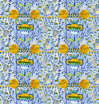 Motif du musée Ashmolean, 2020 - Charlotte Orr