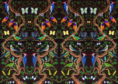 Oiseaux et papillons, 2019 - Charlotte Orr