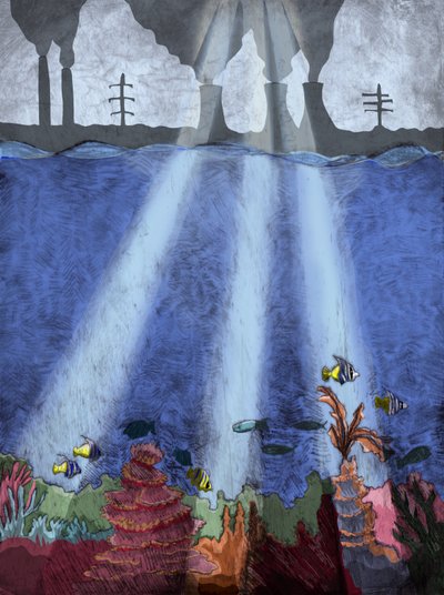 Récif de corail, 2013 - Charlotte Orr