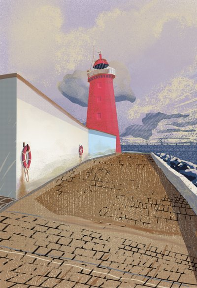 Le sentier du phare rouge - Charlotte Trudgett