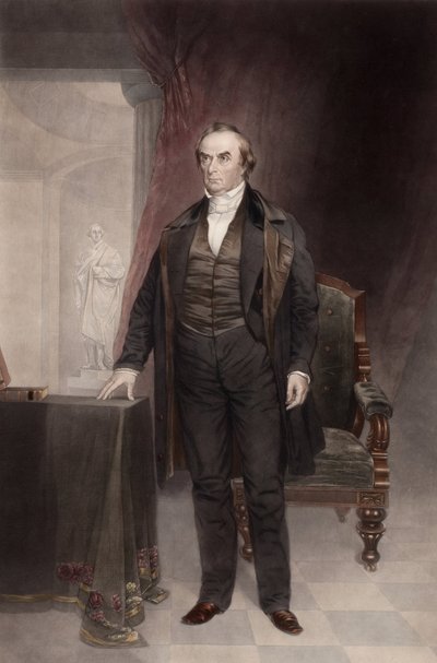 Portrait de Daniel Webster - Chester Harding