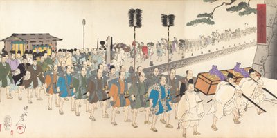 Album des hommes du château de Chiyoda - Chikanobu Yoshu
