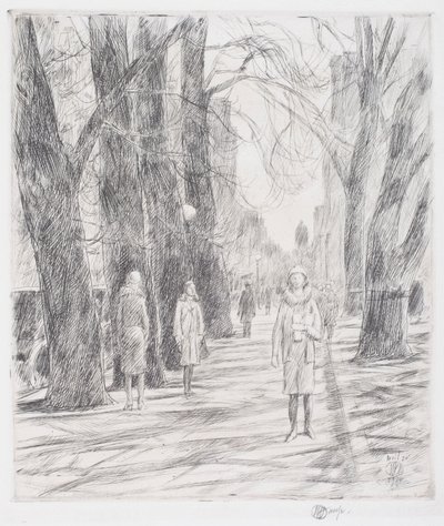Lafayette Square, Washington - Childe Frederick Hassam