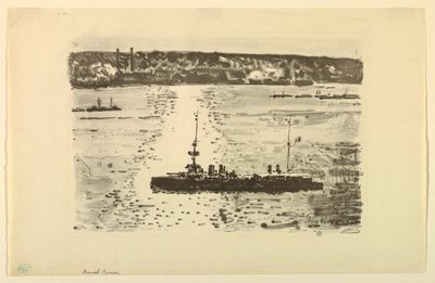 Croiseur français - Childe Hassam