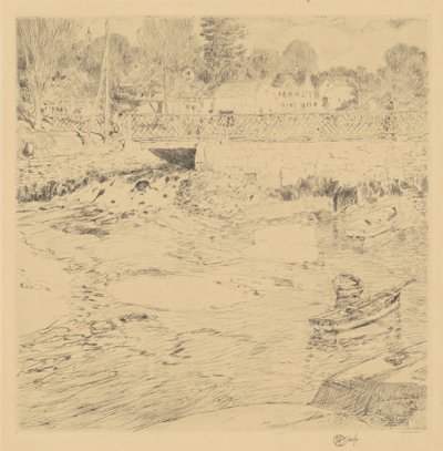 Vieille dentelle - Childe Hassam
