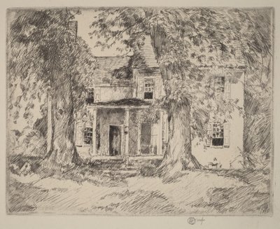 Quartier général de Washington près de Valley Forge - Childe Hassam