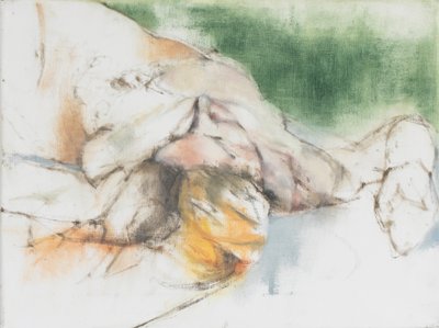Maria, étude de peinture de vie, 2018,(huile sur toile de lin) - Ching Fun Tso