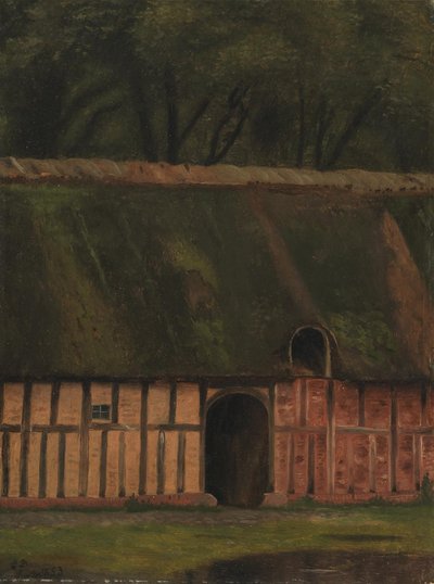 Une aile à colombages près de Krabbesholm - Christen Dalsgaard