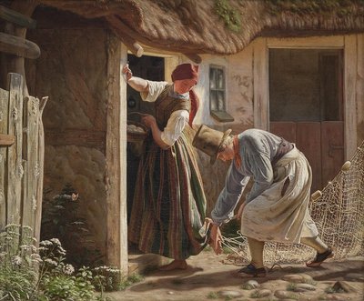 La fille prise dans le filet - Christen Dalsgaard