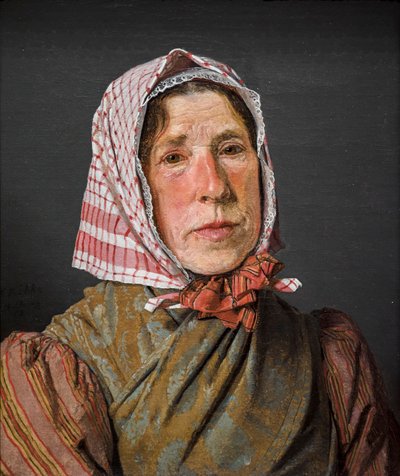 Vieux. Paysanne - Christen Schjellerup Kobke