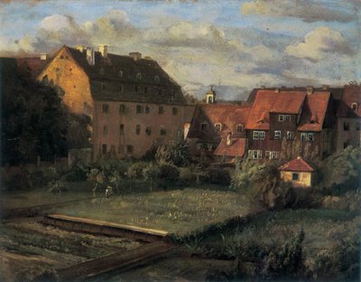Les maisons rouges - Christian Friedrich Gille