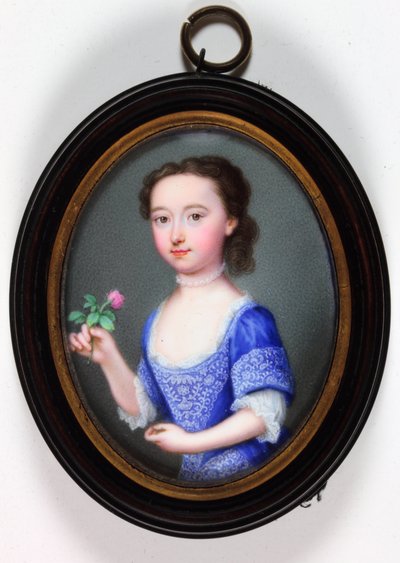 Lady Elizabeth Cavendish Bentinck, plus tard Marquise de Bath - Christian Friedrich Zincke