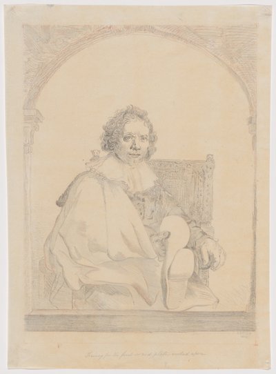 Study for Portrait of a Man in an Armchair, from Collection d