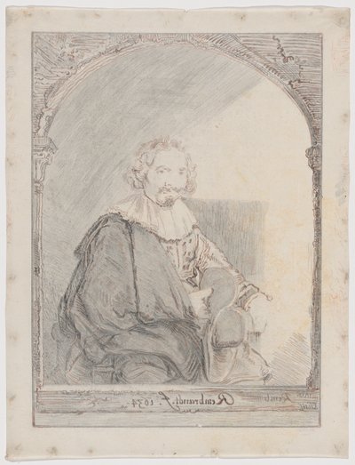 Study for Portrait of a Man in an Armchair, from Collection d