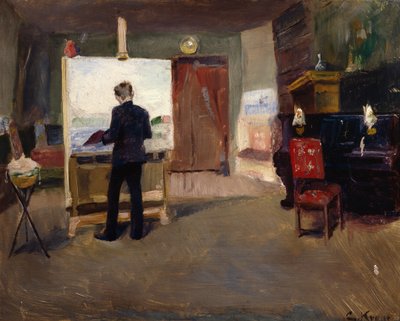 De Fredriksberg, Copenhague - Christian Krohg
