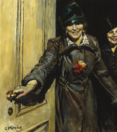 Nous arrivons - Christian Krohg