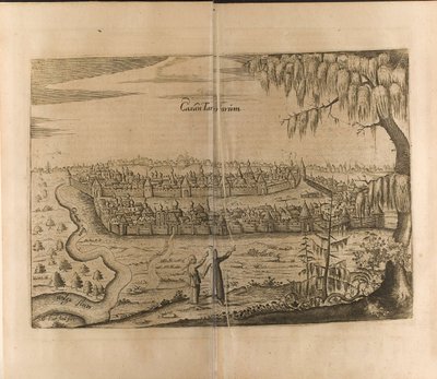 Kazan Illustration de Voyages au Grand-Duc de Moscovie et au Roi de Perse par Adam Olear - Christian Lorenzen Rothgiesser