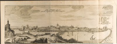 Narva Illustration de Voyages au Grand-Duc de Moscovie et au Roi de Perse par Adam Olear - Christian Lorenzen Rothgiesser