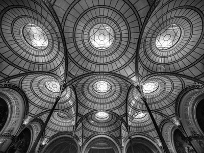 Plafond en dôme orné - Christian MARCEL