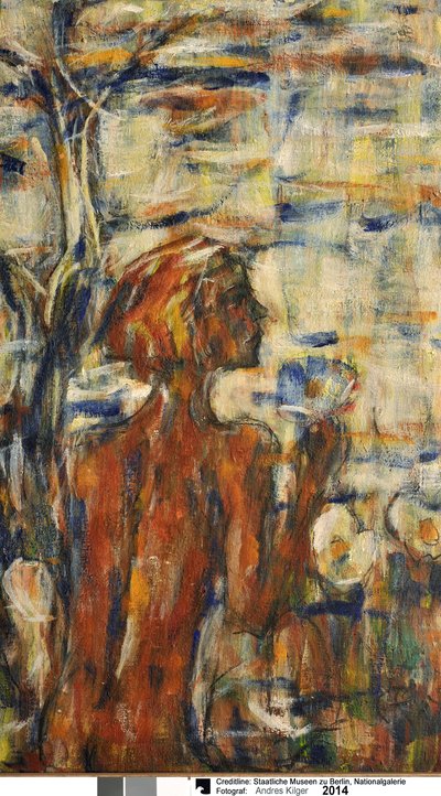 Kind in Blüten - Christian Rohlfs