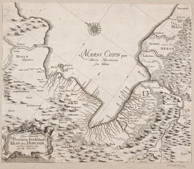 Carte de la mer Caspienne - Christian Rothgiesser