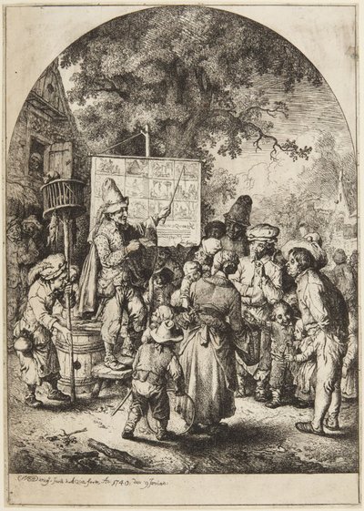 Le chanteur de ballades - Christian Wilhelm Ernst Dietrich