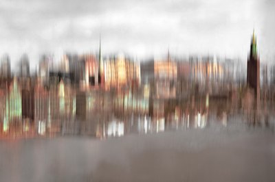 Lueur urbaine abstraite - Christina Sillen