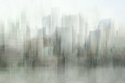 Silhouette de la ville dans la brume - Christina Sillen