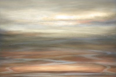 Paysage abstrait chaleureux - Christina Sillen