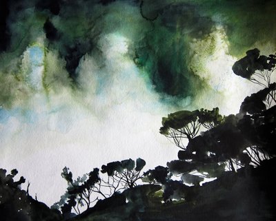 Ciel de la forêt de Moody - Christine Lindstrom