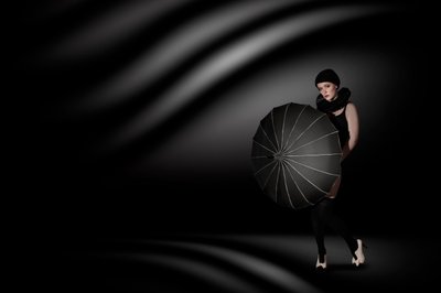 Parapluie pour femme élégante - Christine von Diepenbroek