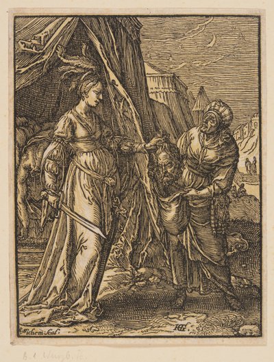 Judith avec la tête d