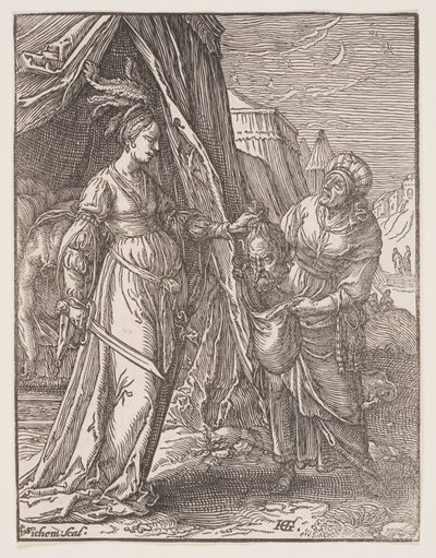 Judith avec la tête d