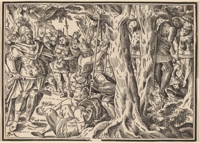Le Christ annonce à ses disciples le Jugement dernier - Christoph Murer