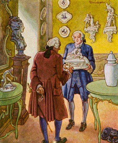 Cabinet de porcelaine - Christophe (1856 1945)
