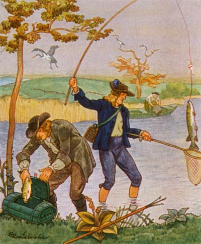 Fischen Und Angeln / Pêche et pêche à la ligne - Christophe (1856 1945)