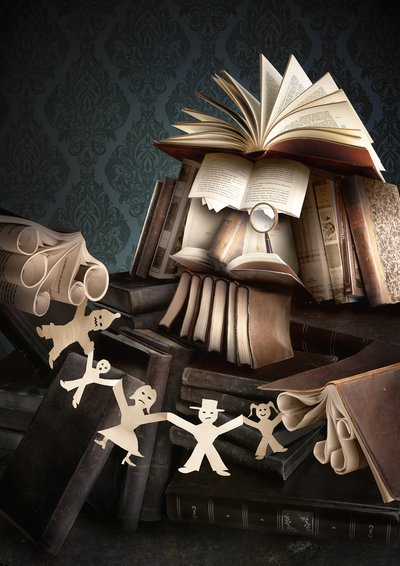 Le monde du livre de Paper People - Christophe Kiciak