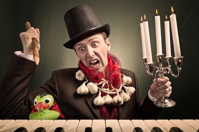 Chasseur de vampires effrayé - Christophe Kiciak
