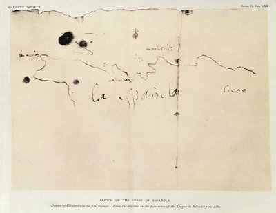 Croquis de la côte d