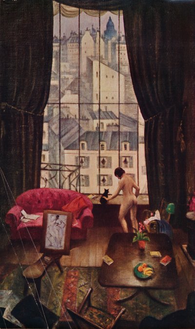 Un studio à Montparnasse - Christopher Richard Wynne Nevinson