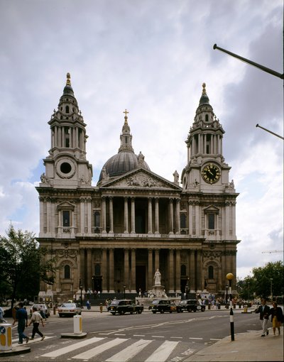 Vue de la cathédrale Saint-Paul conçue par l