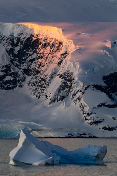 Golden Antarctic Peak - Chuanxu Ren
