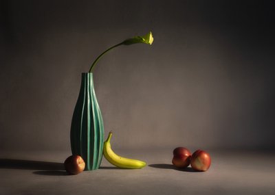 Nature morte « Moody Green » - Cicy Chen
