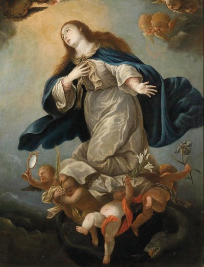 Maria Immaculata - Circle of Mateo Cerezo
