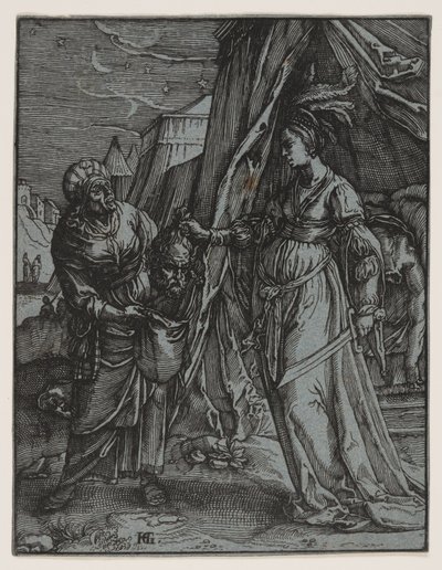 Judith avec la tête d