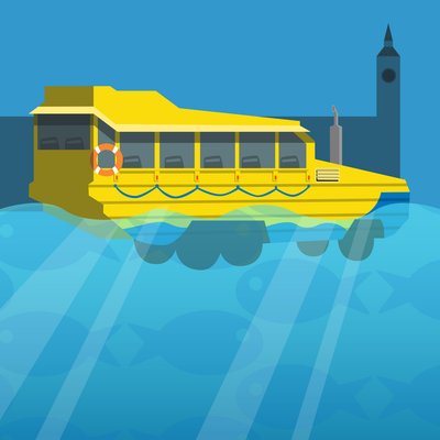 Bus amphibie de la visite de Londres - Claire Huntley
